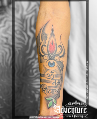 Shiv Mahadev tattoo design Adventure Tattoo Ahmedabad